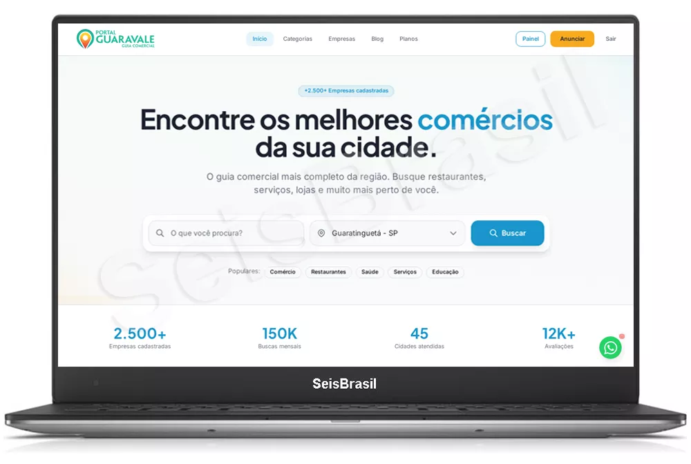 Script de Guia Comercial em PHP